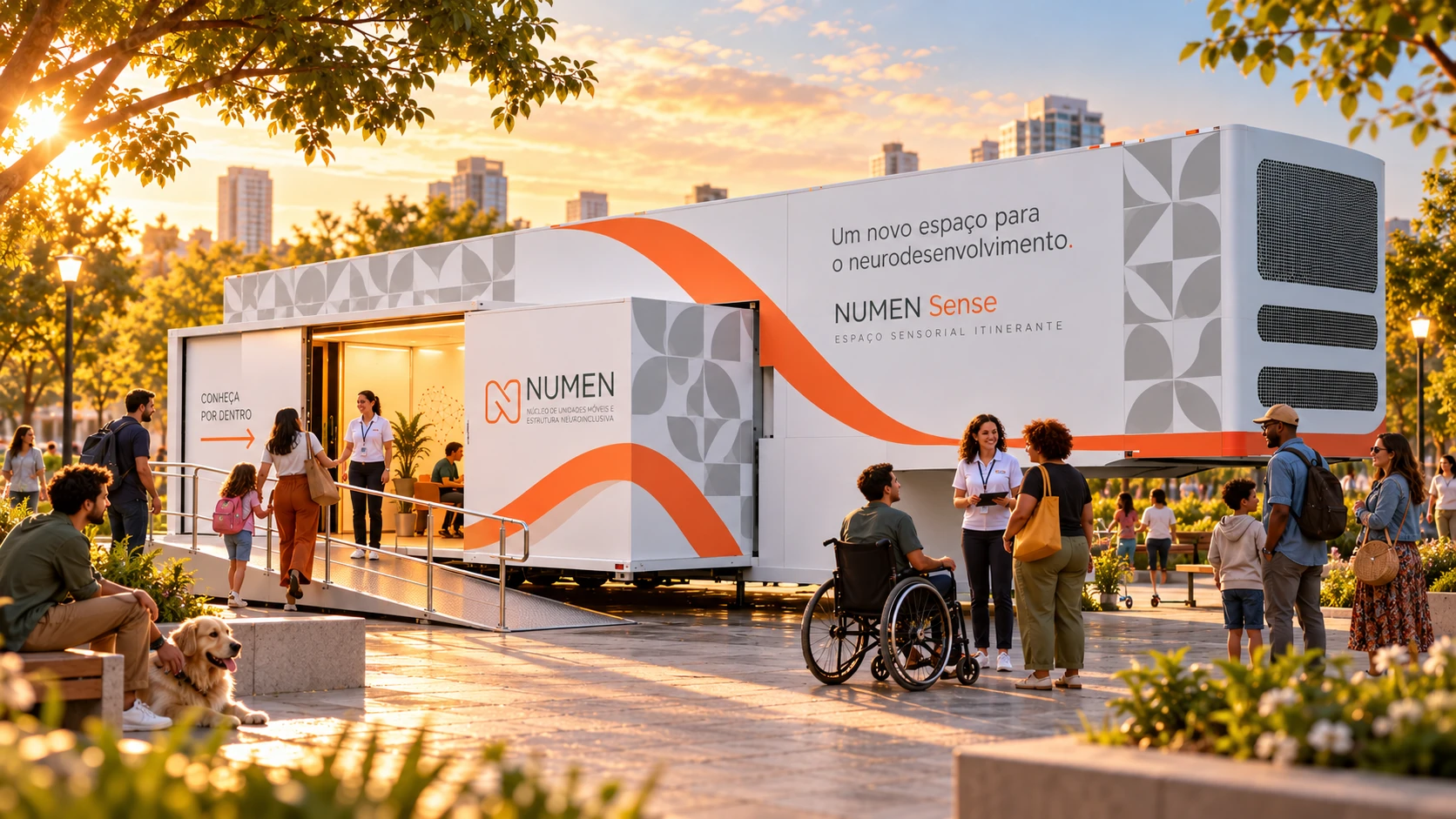 Unidade móvel NUMEN Sense