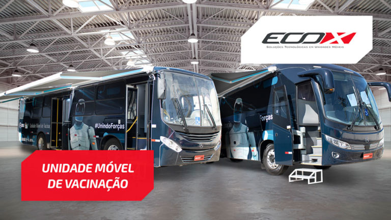 Eco X e Mercedes-Benz criam Ônibus da Vacinação contra a COVID-19