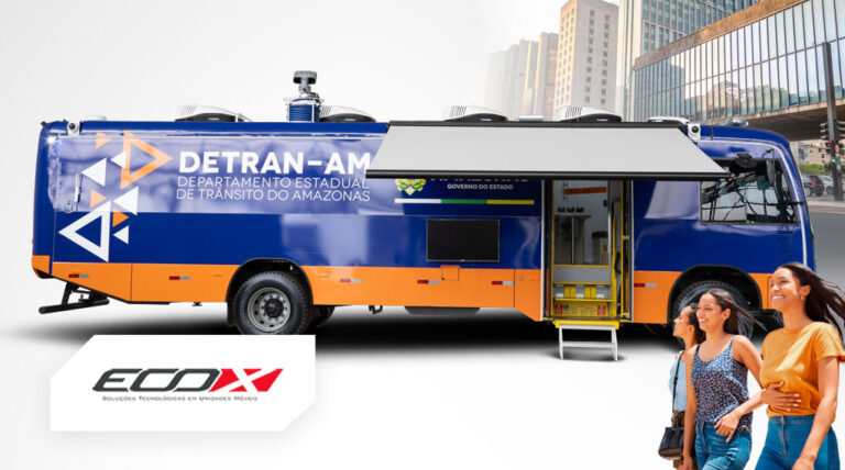 Ônibus de Atendimento e Fiscalização para o Detran-AM