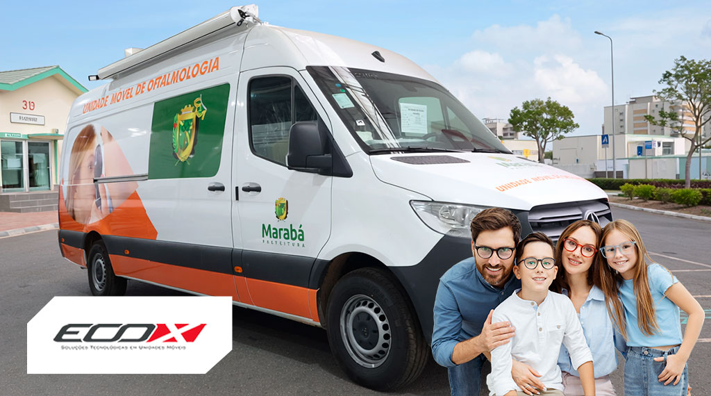 Consultório oftalmológico sobre rodas com foco em saúde pública