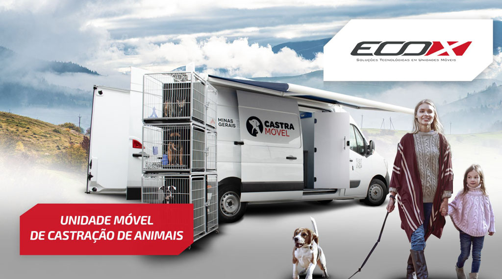 CastraMóvel – Eco X transforma furgão em Unidade Móvel de Castração de Animais