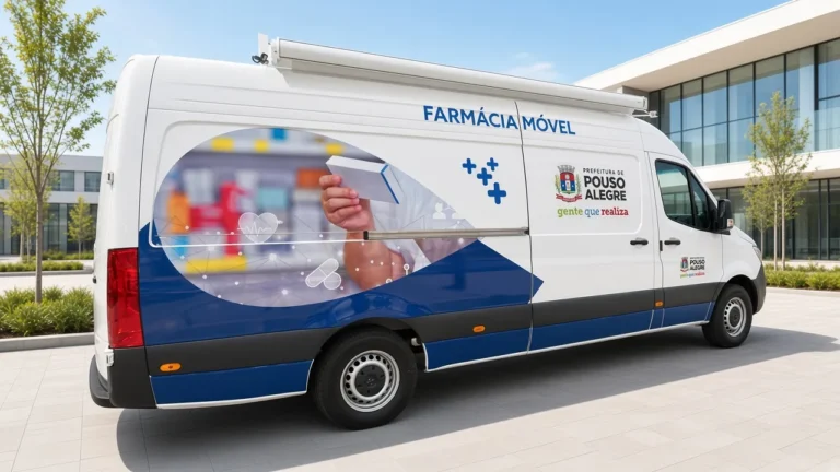 Farmácia Móvel Eco X para a Prefeitura de Pouso Alegre (MG)