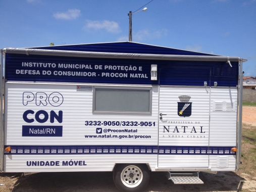 Unidade móvel do Procon Natal inaugurada na rua João PessoaEco X Unidades Móveis Unidade móvel do Procon Natal inaugurada na rua João PessoaEco X Unidades Móveis