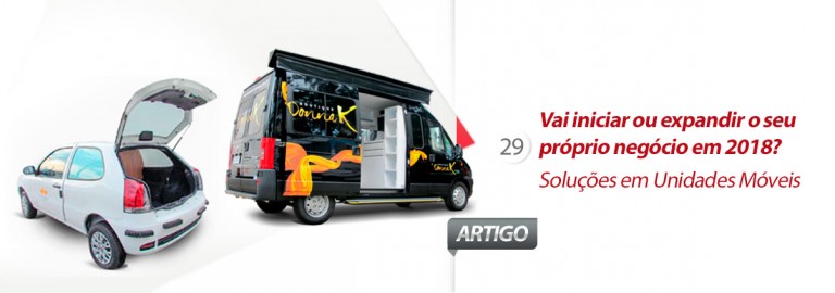 Vai iniciar ou expandir o seu próprio negócio? A Eco X tem o que você precisa em Unidades Móveis