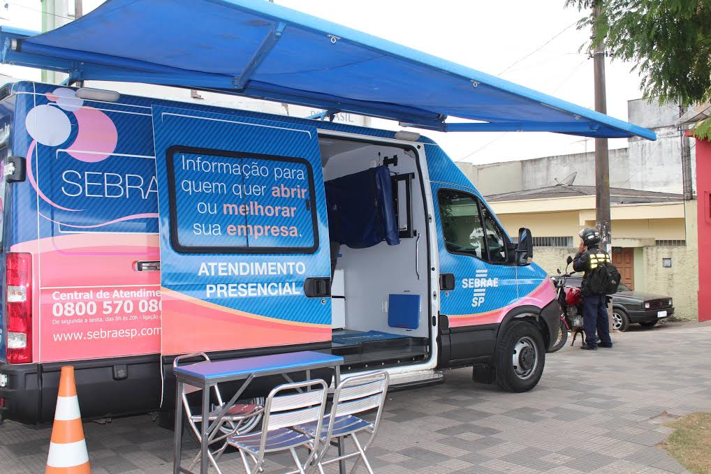 Sebrae Móvel atende gratuitamente empresários de Pontal